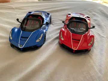 라페라리 미니카 세트 파랑 빨간색