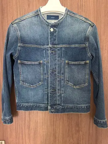 SHIPS 여성용 노카라 데님 자켓