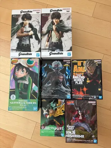 피규어 7종 세트 묶음 판매