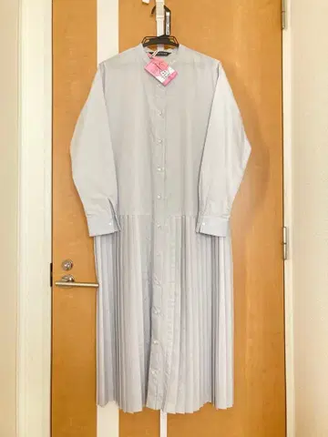 셔츠 플리츠 원피스