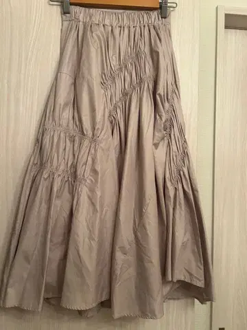 러브리스 플레어 롱 스커트 개더