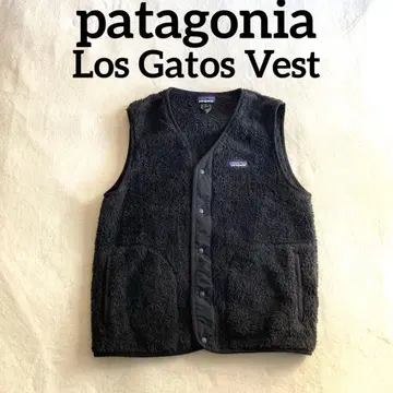 Patagonia 로스 가토스 플리스 베스트 보아 블랙 M