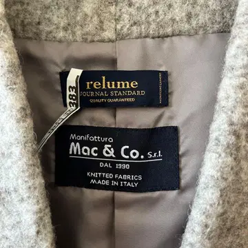 저널 스탠다드 레리움 오버 사이즈 코쿤 자켓 코트