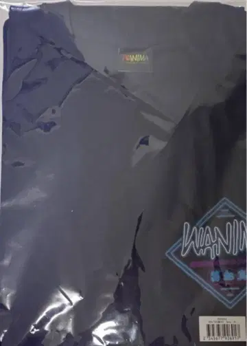 WANIMA BAMBOOM NIGHT T셔츠 [축광] 네이비 XL