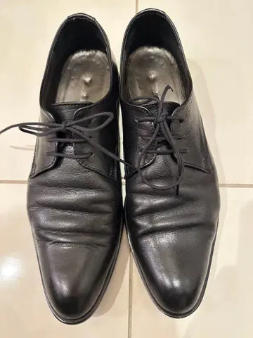 5351 외날 블랙 드레스 슈즈 42/26.5cm