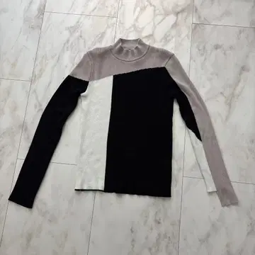 UNITED TOKYO 리브 니트탑