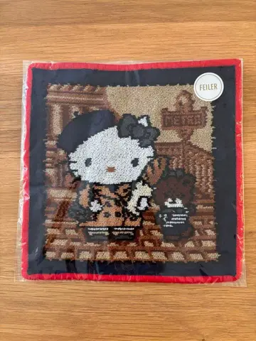 FEILER 헬로키티 손수건 약 25cm