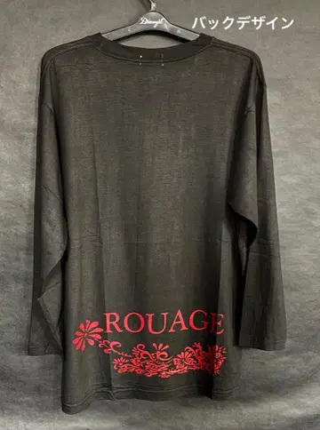 레어 90s 빈티지 ROUAGE 1997년제 블랙 색상 7부 셔츠