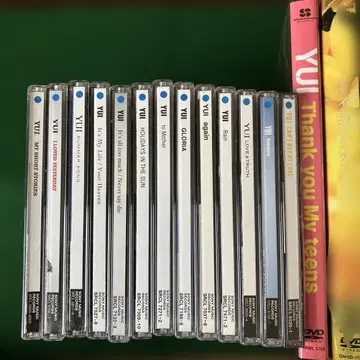 YUI 컬렉션 싱글 12장 앨범 1장 라이브 DVD 태양의 노래