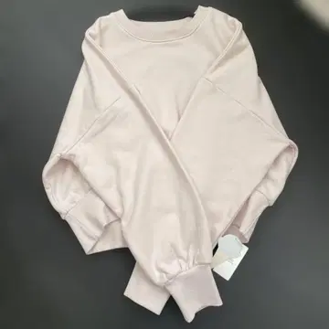 미사용 새상품 [젤라피케] 돌먼 맨투맨 핑크 F