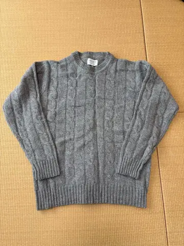 유나이티드 애로우즈 케이블 니트 스웨터 남성용