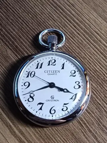[ 정크 ] CITIZEN CRYSTRON 회중시계 8640-865054