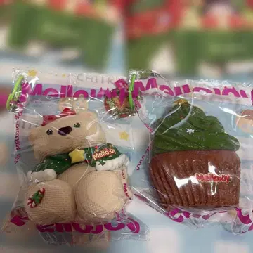 mellojoy 멜로 크리스마스 큐티 곰 산타의 숲