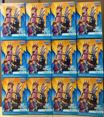 주토피아2 ACT/CUT 프리미엄 피규어 주디 & 닉 12개