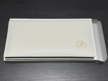 황궁 장지갑 화이트 화이트 박스 포함