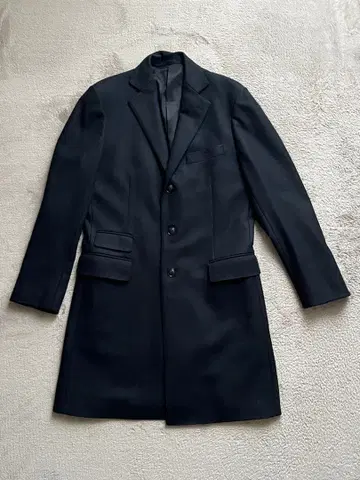 gotairiku 블랙 체스터 코트