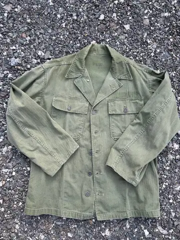 빈티지 밀리터리 50s vintage HBT 자켓 13스타 버튼