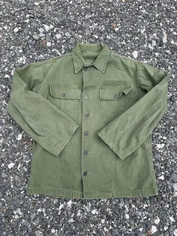 빈티지 밀리터리 50s vintage HBT 자켓 13스타 버튼