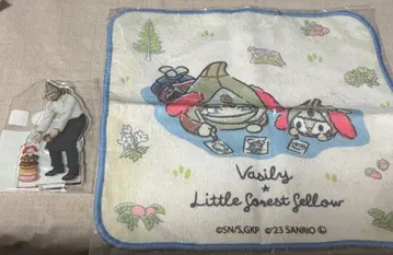 골든 카무이 산리오 미니 타월 손수건 바실리