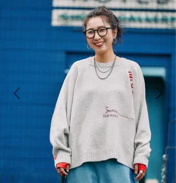 니코앤드 [be with M] 미사요 배색 돌 풀오버