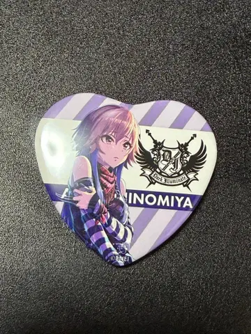 아이돌 마스터 니노미야 아스카 하트 캔뱃지