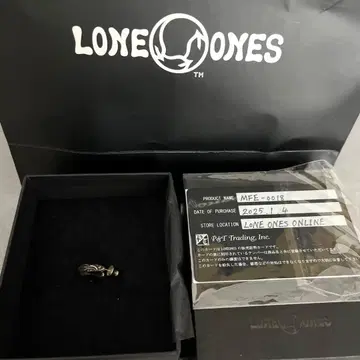 LONE ONES MFE-0018 레이븐 귀걸이 (한쪽 귀용)