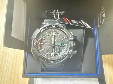 카시오 손목시계 G-SHOCK MASTER OF G 블랙 미사용 새상품