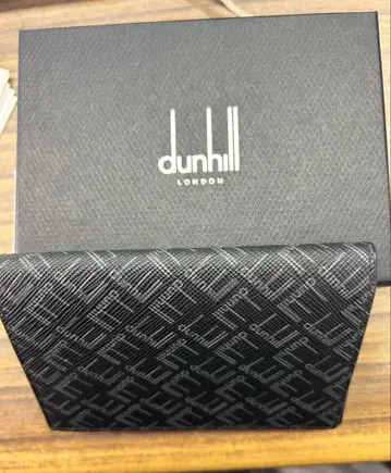 dunhill 블랙 명함지갑
