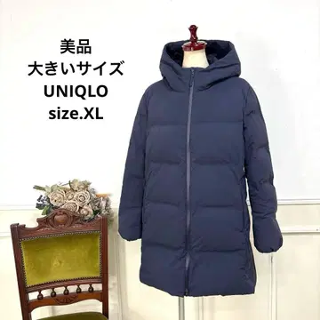 새상품급 빅 사이즈 UNIQLO 유니클로 심리스 다운 코트