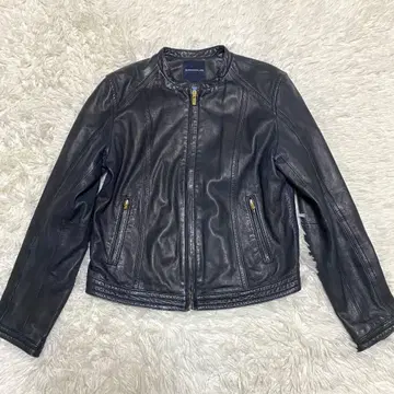 투모로우랜드 가죽 자켓 양가죽 노카라