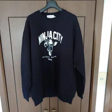 MICKEY 맨투맨 / MICKEY Sweatshirt(BLACK)XL