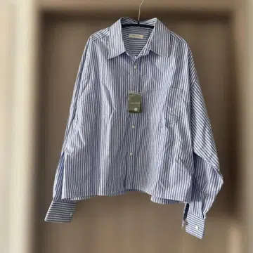 FREAK'S STORE 프리크스토어 멀티 스트라이프 숏 셔츠 새상품