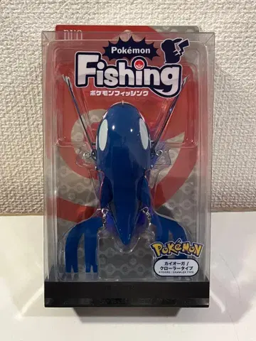 미개봉 포켓몬 낚시 카이오가 크롤러 타입 루어 낚시 도구