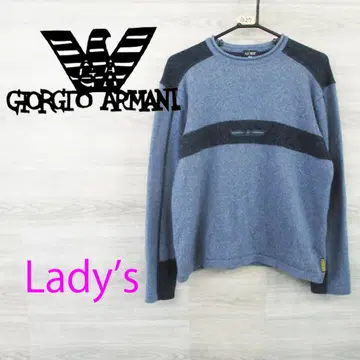 아르마니진스 여성용 <버진 울 혼방 둥근넥 니트> M1027s