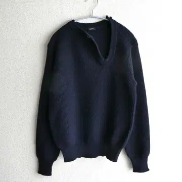 LOEFF 로에프 토글 버튼 루바시카 니트 스웨터