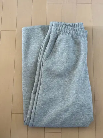 UNIQLO C 맨투맨 와이드 팬츠 M 사이즈 그레이