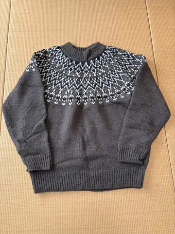 어반 리서치 노르딕 무늬 니트 스웨터 남성용