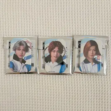 테니뮤 아토베 케이고 아쿠타가와 지로 타키 하지노스케 캔뱃지