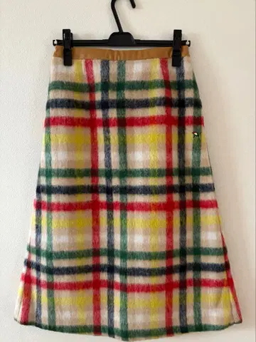 [택 포함 미사용 새상품] 아놀드 파머 체크 사다리꼴 스커트