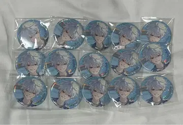 니지산지 ChroNoiR Blue Memories 캔뱃지 쿠츠하 2