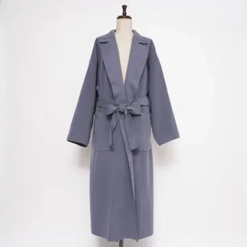 미사용 새상품 r*p*s 더블 페이스 롱 코트 아우터 파랑 M*LD853