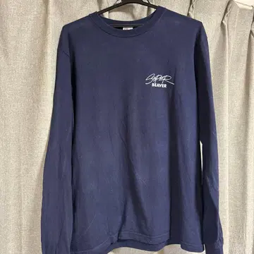 SUPER BEAVER 롱T 네이비 L사이즈