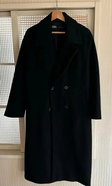 ZARA 체스터 코트 롱 코트