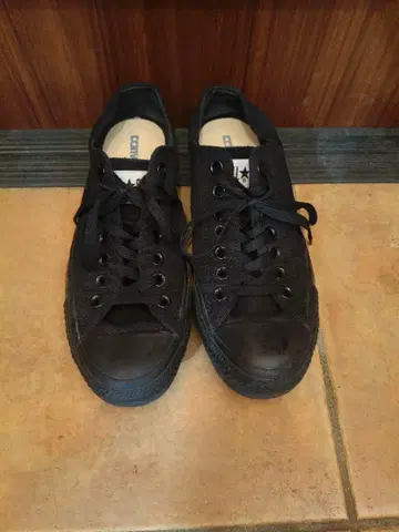 Converse 블랙 스니커즈 27cm ALLSTAR