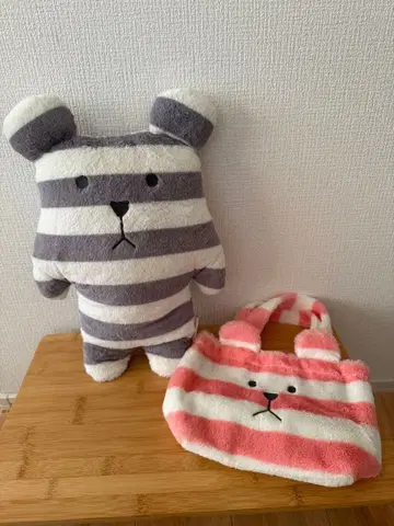 크래프트홀릭 봉제 인형과 토트백