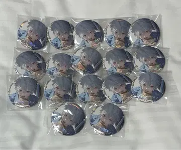 니지산지 ChroNoiR Blue Memories 캔뱃지 쿠츠하3