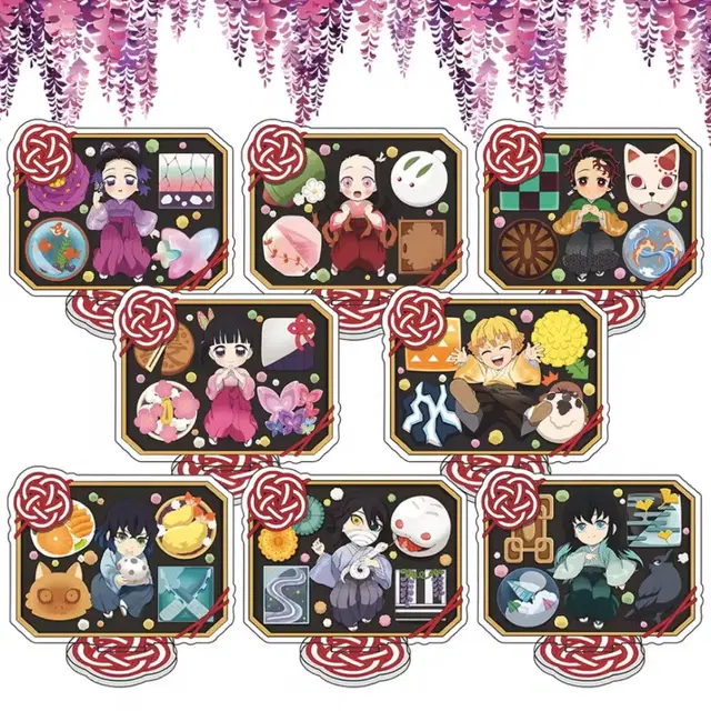 새상품) 귀멸의 칼날 디오라마 아크릴 스탠드 탄지로 네즈코 렌고쿠 기유