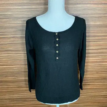 WIN HEART 윈하트 M 사이즈 여성용 니트 블랙