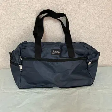 피터 래빗 다크 블루 지퍼 토트백 접이식