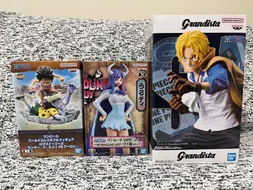 원피스 피규어 3종 세트 [ 사보, 루피 VS 아론, 울티 ]